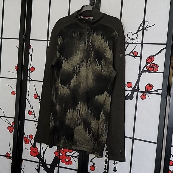 Smartwool Classic Thermal Merino Base Layer 1/4 Zip - Picture 3 of 11